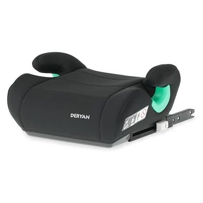 Deryan Cody Básica i-Fix asiento elevador, alzador coche niño, Silla de Coche grupo 2/3 para niños de 120-150 cm, de 6 a 12 años, 22-36 kg (/Negro) Deryan Cody Básica i-Fix asiento elevador, alzador coche niño, Silla de Coche grupo 2/3 para niños de 120-150 cm, de 6 a 12 años, 22-36 kg (/Negro)