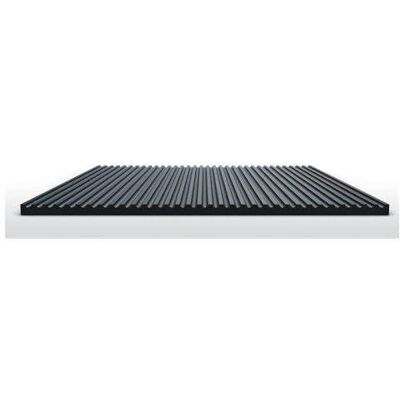 Petex Goma Acanalada Rollos de Anchura diseño s5 140 cm Negro Petex Goma Acanalada Rollos de Anchura diseño s5 140 cm Negro