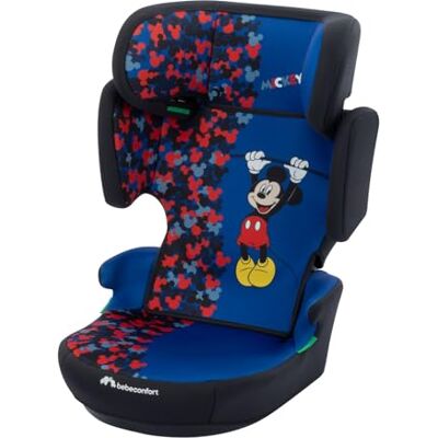Bebeconfort Disney Hera i-Safe, Asiento Elevador Coche Respaldo, 3,5-12 años (100-150 cm), Silla Coche Mickey Mouse, Instalación Cinturón Seguridad, 14 Posiciones Reposacabezas, Fun Mickey Bebeconfort Disney Hera i-Safe, Asiento Elevador Coche Respaldo, 3,5-12 años (100-150 cm), Silla Coche Mickey Mouse, Instalación Cinturón Seguridad, 14 Posiciones Reposacabezas, Fun Mickey