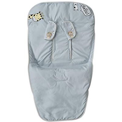 Babyline Funda Sila Bebé Universal + Cubre Arnés, Hipotérmica, Transpirable, Hipoalergénica e Hipersuave, Tejido trasero 3D, Solapa Engomada Superior (Beach) Babyline Funda Sila Bebé Universal + Cubre Arnés, Hipotérmica, Transpirable, Hipoalergénica e Hipersuave, Tejido trasero 3D, Solapa Engomada Superior (Beach)