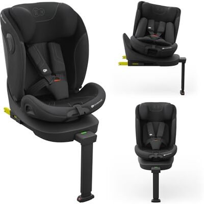 Kinderkraft I-360 2 PRO Silla de coche, I-SIZE 40-150 cm, Isofix, Silla coche bebé, para niños, Ajustable, Sillade, RWF, FWF, Asiento de coche, 360º, Grupo 0+/1/2/3, 0-36 kg, Negro Kinderkraft I-360 2 PRO Silla de coche, I-SIZE 40-150 cm, Isofix, Silla coche bebé, para niños, Ajustable, Sillade, RWF, FWF, Asiento de coche, 360º, Grupo 0+/1/2/3, 0-36 kg, Negro