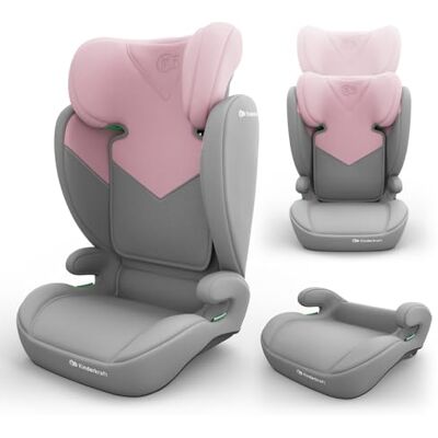 Kinderkraft I-SPARK 2 PRO Silla de Coche i-Size 100-150 cm, Rosa Kinderkraft I-SPARK 2 PRO Silla de Coche i-Size 100-150 cm, Rosa