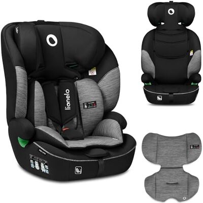 lionelo LEVI I-SIZE Silla infantil de coche 76-150 cm, Grupo 1 2 3, Protección Lateral, Reposacabezas ajustable de 10 etapas, Reposabrazos Cómodos, Respaldo Extraíble, R129 i-Size lionelo LEVI I-SIZE Silla infantil de coche 76-150 cm, Grupo 1 2 3, Protección Lateral, Reposacabezas ajustable de 10 etapas, Reposabrazos Cómodos, Respaldo Extraíble, R129 i-Size