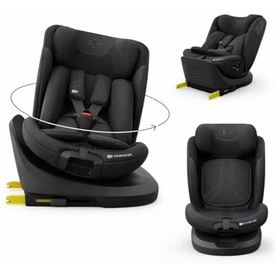 Kinderkraft I-GROW 2 PLUS Silla de coche, I-SIZE 40-150 cm, Isofix, Silla coche bebé, para niños, Ajustable, Sillade, RWF, FWF, Universal para coche, Asiento, 360º, Grupo 0+/1/2/3, 0-36 kg, Negro Kinderkraft I-GROW 2 PLUS Silla de coche, I-SIZE 40-150 cm, Isofix, Silla coche bebé, para niños, Ajustable, Sillade, RWF, FWF, Universal para coche, Asiento, 360º, Grupo 0+/1/2/3, 0-36 kg, Negro