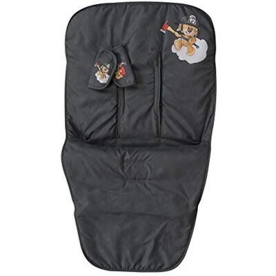 Babyline Funda Sila Bebé Universal + Cubre Arnés, Hipotérmica, Transpirable, Hipoalergénica e Hipersuave, Tejido trasero 3D, Solapa Engomada Superior (Fireman) Babyline Funda Sila Bebé Universal + Cubre Arnés, Hipotérmica, Transpirable, Hipoalergénica e Hipersuave, Tejido trasero 3D, Solapa Engomada Superior (Fireman)