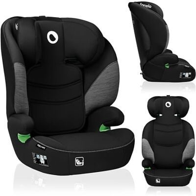lionelo LARS i-Size Silla de coche para bebés 100-150 cm Grupo 2 3, Protección lateral 10 grados de ajuste del reposacabezas Reposabrazos cómodos Respaldo extraíble Construcción ImpactGuard lionelo LARS i-Size Silla de coche para bebés 100-150 cm Grupo 2 3, Protección lateral 10 grados de ajuste del reposacabezas Reposabrazos cómodos Respaldo extraíble Construcción ImpactGuard