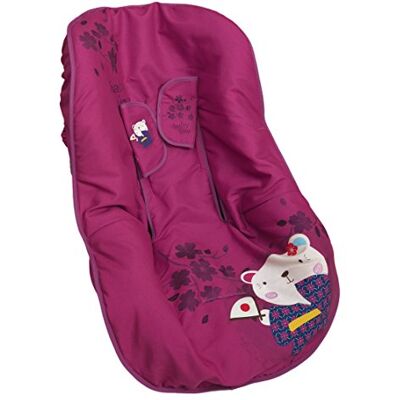Babyline Funda para silla de Automóvil, Universal Grupos 0/1/2, Cubre arnés de regalo!!! (Japón Niña) Babyline Funda para silla de Automóvil, Universal Grupos 0/1/2, Cubre arnés de regalo!!! (Japón Niña)
