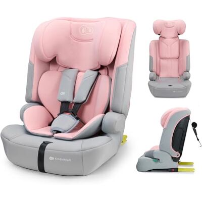 Kinderkraft SAFETY FIX 3 PRO, Silla de Coche i-Size 76–150 cm, ISOFIX, Top Tether, Protección Lateral H-GUARD, Arnés 5 Puntos, Funda Lavable, Fácil Instalación, Rosa Kinderkraft SAFETY FIX 3 PRO, Silla de Coche i-Size 76–150 cm, ISOFIX, Top Tether, Protección Lateral H-GUARD, Arnés 5 Puntos, Funda Lavable, Fácil Instalación, Rosa