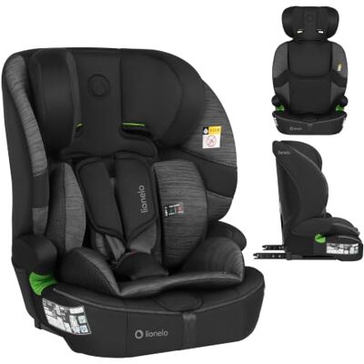 lionelo BILLY I-SIZE Silla de Coche para Bebé, 76-150 cm De aprox. 15 meses a 12 años, Fijación ISOFIX o Cinturón de Seguridad, Reposacabezas Ajustable, Protección Lateral Norma R129. lionelo BILLY I-SIZE Silla de Coche para Bebé, 76-150 cm De aprox. 15 meses a 12 años, Fijación ISOFIX o Cinturón de Seguridad, Reposacabezas Ajustable, Protección Lateral Norma R129.