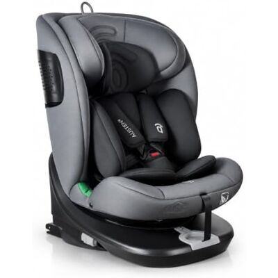 Asalvo Silla de Coche bebé i-Size 40-150 cm Giratoria 360° con ISOFIX y Top Tether, Contramarcha hasta 105 cm, Reposacabezas 10 Posiciones, Reductor Incluido – Austen Asalvo Silla de Coche bebé i-Size 40-150 cm Giratoria 360° con ISOFIX y Top Tether, Contramarcha hasta 105 cm, Reposacabezas 10 Posiciones, Reductor Incluido – Austen