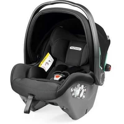 Peg Perego PEG Primo Viaggio SLK Silla de Coche i-Size Recién Nacido, 40-87 cm, 0-15 meses, 0-13 kg, Capota UPF 50+, Protecciones Laterales, Compatible con Cochecitos PEG, Onyx Peg Perego PEG Primo Viaggio SLK Silla de Coche i-Size Recién Nacido, 40-87 cm, 0-15 meses, 0-13 kg, Capota UPF 50+, Protecciones Laterales, Compatible con Cochecitos PEG, Onyx