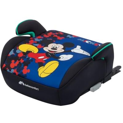 Bebeconfort Disney Gaia i-Fix Asiento Elevador ISOFIX, Silla Coche Mickey Mouse para Niños y Niñas de 6 a 12 años, 22-36 kg, 128-150 cm, Portátil, Cómodo, Compacto, Ligero, Fun Mickey Bebeconfort Disney Gaia i-Fix Asiento Elevador ISOFIX, Silla Coche Mickey Mouse para Niños y Niñas de 6 a 12 años, 22-36 kg, 128-150 cm, Portátil, Cómodo, Compacto, Ligero, Fun Mickey