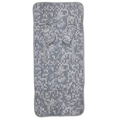 Babyline Colchoneta Bebé Silla + Cubrearneses Regalo, Hipersuave, Hipoalergénica, Tejido 3D Transpirable. (Game Gris) Babyline Colchoneta Bebé Silla + Cubrearneses Regalo, Hipersuave, Hipoalergénica, Tejido 3D Transpirable. (Game Gris)