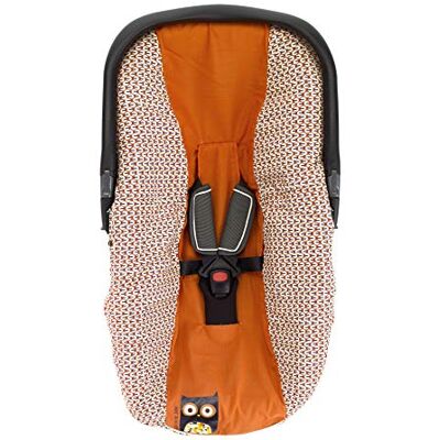Jane Jané Funda para Portabebé Grupo 0, 0+, Universal, Transpirable, Naranja Jane Jané Funda para Portabebé Grupo 0, 0+, Universal, Transpirable, Naranja