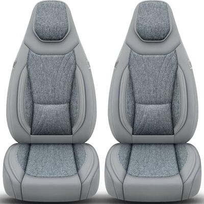 BREMER SITZBEZÜGE Fundas protectoras compatibles para Peugeot Bipper Tepee año 2008-14 en gris C8 BREMER SITZBEZÜGE Fundas protectoras compatibles para Peugeot Bipper Tepee año 2008-14 en gris C8