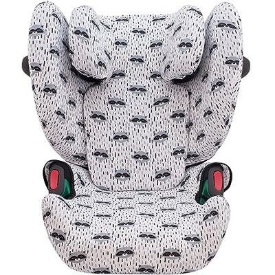 JYOKO KIDS Funda de Algodón para Silla de Coche Compatible con Cybex Solution G I-size (Raccoon) JYOKO KIDS Funda de Algodón para Silla de Coche Compatible con Cybex Solution G I-size (Raccoon)