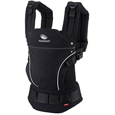 manduca First Draagzak Verstelbare En Veelzijdige Baby- En Peuterdrager (3,5-20 Kg) Voor-, Heup- En Rugdrager, Night Black manduca First Draagzak Verstelbare En Veelzijdige Baby- En Peuterdrager (3,5-20 Kg) Voor-, Heup- En Rugdrager, Night Black