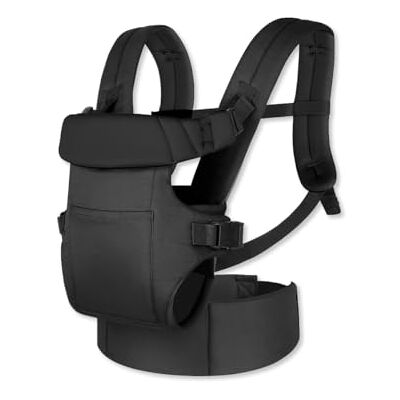SONARIN Ergonómica Mochila Portabebés,Portabebé Ligero Transpirable Portador de Bebé Ajustable,Todas las Posiciones para Recién Nacidos y Niños Pequeños 0-24 Meses(Negro) SONARIN Ergonómica Mochila Portabebés,Portabebé Ligero Transpirable Portador de Bebé Ajustable,Todas las Posiciones para Recién Nacidos y Niños Pequeños 0-24 Meses(Negro)