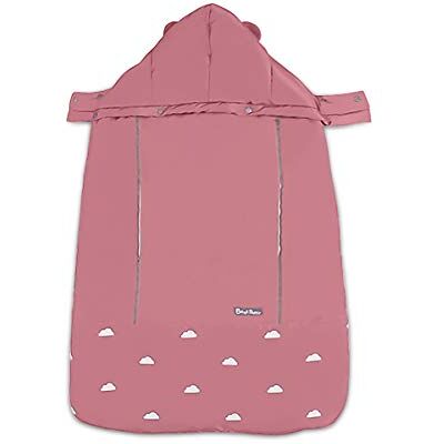 SONARIN Universal All Seasons Cobertor para portabebés,Capa para el invierno,Prueba de viento,Impermeable,Sombrero Desmontable(Rosado) SONARIN Universal All Seasons Cobertor para portabebés,Capa para el invierno,Prueba de viento,Impermeable,Sombrero Desmontable(Rosado)