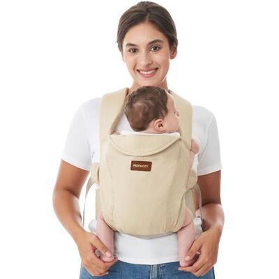 momcozy Portabebés para Recién Nacidos desde el Nacimiento, con Soporte para Cuello, Ergonómico, Ligero y Seguro, 3-11 kg, CB002 Mochila portabebé momcozy Portabebés para Recién Nacidos desde el Nacimiento, con Soporte para Cuello, Ergonómico, Ligero y Seguro, 3-11 kg, CB002 Mochila portabebé