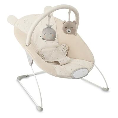 Momi GLOSSY, mecedora para bebés hasta 9 kg con arnés de 3 puntos, estructura metálica con pies antideslizantes, 1,7 kg, 58×49×53 cm, módulo sensorial que apoya el desarrollo infantil Momi GLOSSY, mecedora para bebés hasta 9 kg con arnés de 3 puntos, estructura metálica con pies antideslizantes, 1,7 kg, 58×49×53 cm, módulo sensorial que apoya el desarrollo infantil