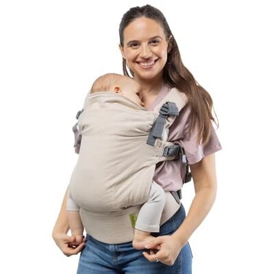 Boba X Mochila Portabebés Ergonómica de Lino Porta Bebés Ajustable para Recién Nacidos y Niños Pequeños (3 a 20 kg), Porteo Seguro Linen Pampas Boba X Mochila Portabebés Ergonómica de Lino Porta Bebés Ajustable para Recién Nacidos y Niños Pequeños (3 a 20 kg), Porteo Seguro Linen Pampas