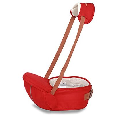 SONARIN Portabebés Premium Hipseat Baby Carrier, Seguro y Cómodo, Tamaño Gratuito, Cinturón Frontal, 4 Posiciones de Carrying,100% GARANTIA y ENTREGA GRATUITA, Regalo Ideal(Rojo Oscuro) SONARIN Portabebés Premium Hipseat Baby Carrier, Seguro y Cómodo, Tamaño Gratuito, Cinturón Frontal, 4 Posiciones de Carrying,100% GARANTIA y ENTREGA GRATUITA, Regalo Ideal(Rojo Oscuro)
