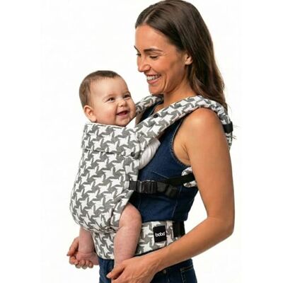 Boba Auri Portabebés Algodón Recién Nacido, 3-20 kg, Houndstooth Boba Auri Portabebés Algodón Recién Nacido, 3-20 kg, Houndstooth
