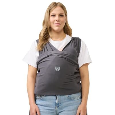 KOALA BABYCARE Fular portabebes- Cuddle Band 2.0 – Portabebes recien nacido homologado hasta 15 kg 100% algodón Ajustable y unisex KOALA BABYCARE Fular portabebes- Cuddle Band 2.0 – Portabebes recien nacido homologado hasta 15 kg 100% algodón Ajustable y unisex
