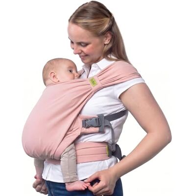Boba Bliss Portabebés Recién Nacidos y Niños Pequeños, Mochila Portabebés Ergonómica, Fular Portabebé 2 en 1, Canguro para Bebé sin Ataduras, Fular Portabebé Suave y Elástico, 3-15kg (Bloom Bliss) Boba Bliss Portabebés Recién Nacidos y Niños Pequeños, Mochila Portabebés Ergonómica, Fular Portabebé 2 en 1, Canguro para Bebé sin Ataduras, Fular Portabebé Suave y Elástico, 3-15kg (Bloom Bliss)