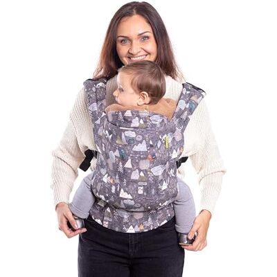 Boba Classic Portabebés Recién Nacido-Niño, 3-20 kg, Max's Map Boba Classic Portabebés Recién Nacido-Niño, 3-20 kg, Max's Map