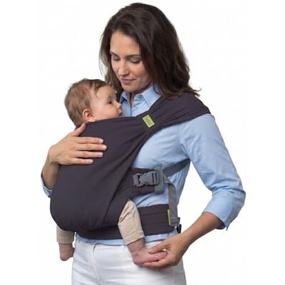 Boba Bliss Portabebés Recién Nacidos y Niños Pequeños, Mochila Portabebés Ergonómica, Fular Portabebé 2 en 1, Canguro para Bebé sin Ataduras, Fular Portabebé Suave y Elástico, 3-15kg (Charcoal_) Boba Bliss Portabebés Recién Nacidos y Niños Pequeños, Mochila Portabebés Ergonómica, Fular Portabebé 2 en 1, Canguro para Bebé sin Ataduras, Fular Portabebé Suave y Elástico, 3-15kg (Charcoal_)