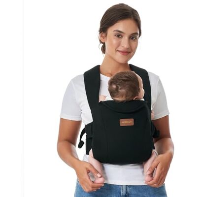 momcozy Portabebés para Recién Nacidos desde el Nacimiento, con Soporte para Cuello, Ergonómico, Ligero y Seguro, 3-11 kg, CB002 Mochila portabebé momcozy Portabebés para Recién Nacidos desde el Nacimiento, con Soporte para Cuello, Ergonómico, Ligero y Seguro, 3-11 kg, CB002 Mochila portabebé
