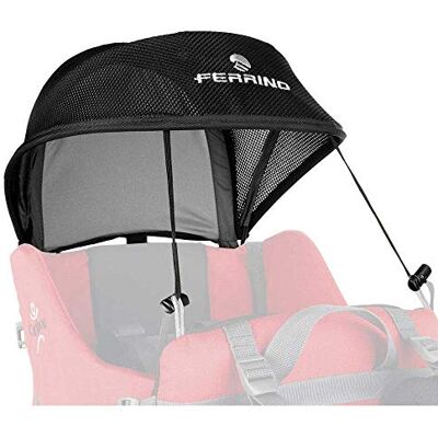 Ferrino Baby Carrier Sun Carcasa protección Sol para Mochila portabebés, Gris Ferrino Baby Carrier Sun Carcasa protección Sol para Mochila portabebés, Gris