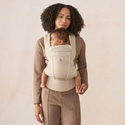 Ergobaby Omni Lite Portabebés para recién nacidos y niños pequeños de 0 a Portabebés ergonómico de malla con soporte para la cabeza y el cuello, posición saludable de la cadera, de 3,2 a 15,9 kg Ergobaby Omni Lite Portabebés para recién nacidos y niños pequeños de 0 a Portabebés ergonómico de malla con soporte para la cabeza y el cuello, posición saludable de la cadera, de 3,2 a 15,9 kg
