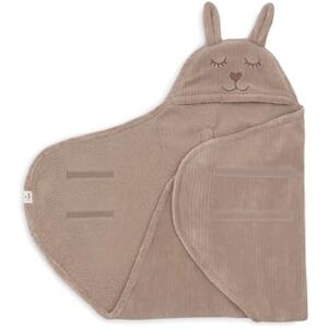 Jollein Manta Envolvente Baby Bunny Cloudy Rib Color Milky Coffee con Capucha y Cierre de Velcro Forro Polar Acogedor Apta para arneses de 3 y 5 Puntos para sillas de Coche y cochecitos Jollein Manta Envolvente Baby Bunny Cloudy Rib Color Milky Coffee con Capucha y Cierre de Velcro Forro Polar Acogedor Apta para arneses de 3 y 5 Puntos para sillas de Coche y cochecitos