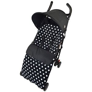 For Your Little One Polar pattern saco/Cosy Toes Compatible con Quinny lunares negro For Your Little One Polar pattern saco/Cosy Toes Compatible con Quinny lunares negro