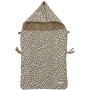 Meyco Saco para silla de coche para bebé, forro aterciopelado de peluche, color gris Meyco Saco para silla de coche para bebé, forro aterciopelado de peluche, color gris