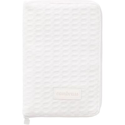 Cambrass -Portadocumentos bebé carpeta para guardar documentos del bebé Funda para cartilla sanitaria libro de nacimiento con bolsillos -Merlo plain 3x19x27 cm Cambrass -Portadocumentos bebé carpeta para guardar documentos del bebé Funda para cartilla sanitaria libro de nacimiento con bolsillos -Merlo plain 3x19x27 cm