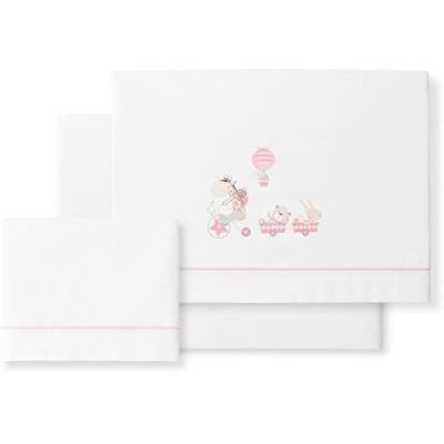 Set de 3 sillas de paseo algodón jirafa Set de 3 sillas de paseo algodón jirafa