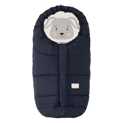 Nuvita Moovo by – Saco universal para asientos de coche con animales Perfecto para niños de 0 a 6 meses (80 cm) Resistente al frío hasta -10 °C Azul Noche Nuvita Moovo by – Saco universal para asientos de coche con animales Perfecto para niños de 0 a 6 meses (80 cm) Resistente al frío hasta -10 °C Azul Noche
