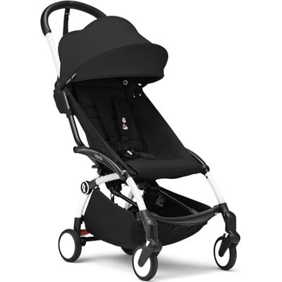 Stokke Cochecito YOYO3 a partir de 6 meses Incluye chasis blanco / cojín de asiento negro + dosel Se pliega y despliega en un instante Ligero y compacto Compatible con equipaje de mano Stokke Cochecito YOYO3 a partir de 6 meses Incluye chasis blanco / cojín de asiento negro + dosel Se pliega y despliega en un instante Ligero y compacto Compatible con equipaje de mano