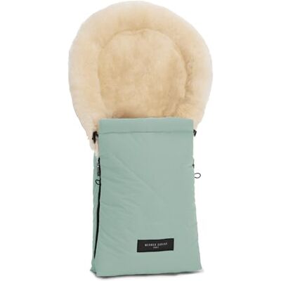 CHRIST WERNER BABY, Saco de piel de cordero OSLO para capazo – Saco de invierno de piel médica (a partir de 0 a 6 meses) para bolsa de transporte, capazo, cochecito, en Sage (verde) CHRIST WERNER BABY, Saco de piel de cordero OSLO para capazo – Saco de invierno de piel médica (a partir de 0 a 6 meses) para bolsa de transporte, capazo, cochecito, en Sage (verde)