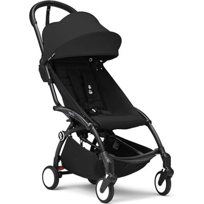 Stokke YOYO³ Silla de Paseo a partir de 6 Meses, Negra Silla de paseo ligera 6,2 kg, se pliega con una mano, tamaño cabina de avión, hasta 22 kg, desde 6 meses. Stokke YOYO³ Silla de Paseo a partir de 6 Meses, Negra Silla de paseo ligera 6,2 kg, se pliega con una mano, tamaño cabina de avión, hasta 22 kg, desde 6 meses.