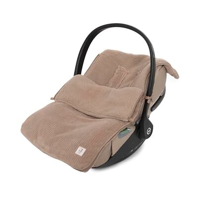 Jollein Saco para silla de paseo Cloudy Rib Milky Coffee Para sillas de auto para bebés, sillas de auto del Grupo 0+ y cochecitos Para arneses de 3 y 5 puntos Jollein Saco para silla de paseo Cloudy Rib Milky Coffee Para sillas de auto para bebés, sillas de auto del Grupo 0+ y cochecitos Para arneses de 3 y 5 puntos