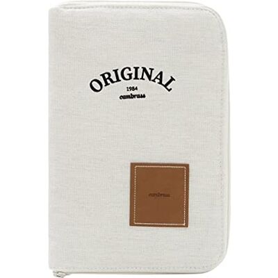 Cambrass -Portadocumentos bebé – carpeta para guardar documentos del bebé – Funda para cartilla sanitaria – libro de nacimiento con bolsillos- Natura Beige 3x9x27 cm Cambrass -Portadocumentos bebé – carpeta para guardar documentos del bebé – Funda para cartilla sanitaria – libro de nacimiento con bolsillos- Natura Beige 3x9x27 cm