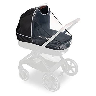 hauck Carrycot Raincover Funda Capazo Universal, Protector Lluvia Carro Bebe Universal, Borde Reflectante, Ventana, Fácil Fijación, Transparente hauck Carrycot Raincover Funda Capazo Universal, Protector Lluvia Carro Bebe Universal, Borde Reflectante, Ventana, Fácil Fijación, Transparente