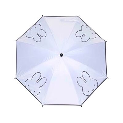 Dooky Sombrilla para cochecitos Miffy, sombrilla UV50+ universalmente compatible con fijación fija, blanco Dooky Sombrilla para cochecitos Miffy, sombrilla UV50+ universalmente compatible con fijación fija, blanco