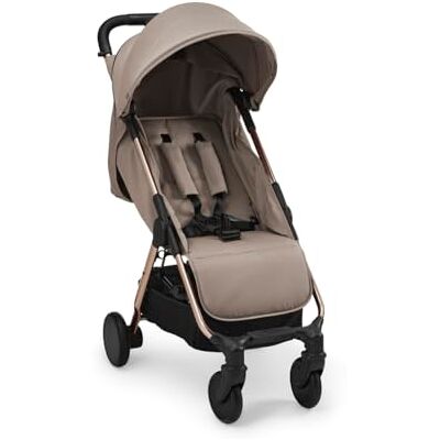 Elodie Details Mondo Stroller® Cochecito ligero desde 0 meses hasta 22 kg – Posición totalmente reclinable, cierre y dirección con una mano, equipaje de mano – Cochecito de viaje – Tender Taupe Elodie Details Mondo Stroller® Cochecito ligero desde 0 meses hasta 22 kg – Posición totalmente reclinable, cierre y dirección con una mano, equipaje de mano – Cochecito de viaje – Tender Taupe