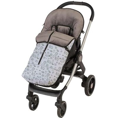 various Saco de Silla de Paseo Universal-Invierno-Impermeable (animalito Gris) various Saco de Silla de Paseo Universal-Invierno-Impermeable (animalito Gris)